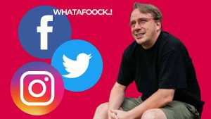 Linus Torvalds: Facebook, Instagram y Twitter son una enfermedad!
