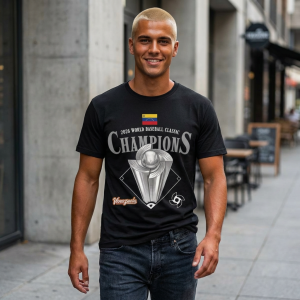 World Baseball Classic Champions Tee 2026— 'The Best Baseball in the World' Venezuela Baseball Shirt